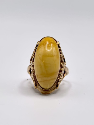 Кольцо из красного золота