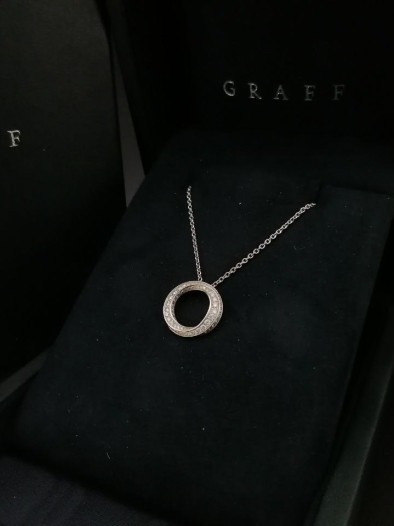 Подвеска Graff Spiral Pave