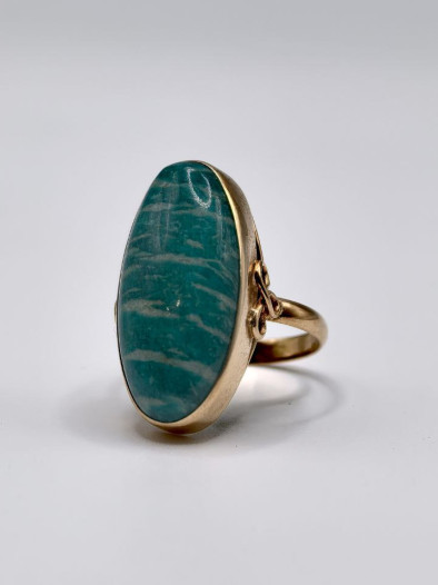 Кольцо из красного золота