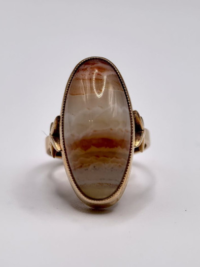 Кольцо из красного золота