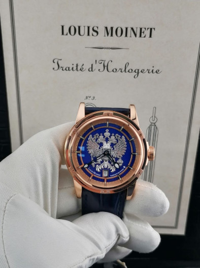 Часы Louis Moinet Mecanograph Russian Eagle
